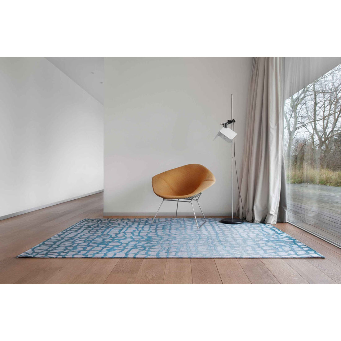 Louis de Poortere Mad Men Dedalo 9203 Blue Marine Rug