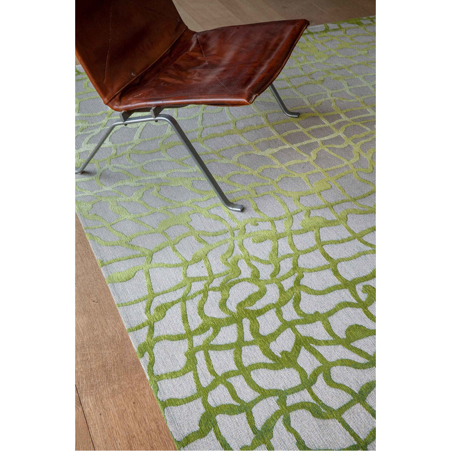 Louis de Poortere Mad Men Dedalo 9204 Republic Green Rug