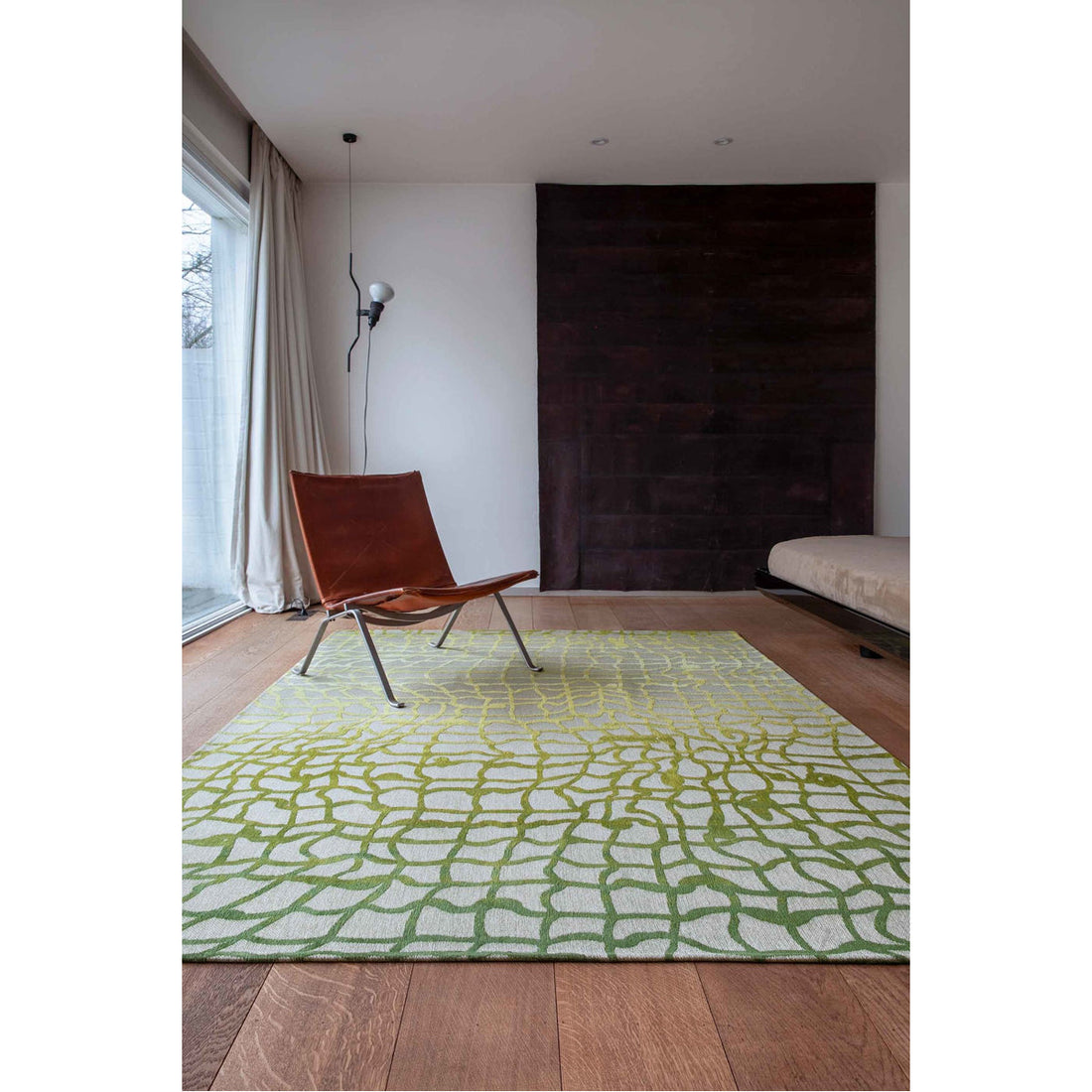 Louis de Poortere Mad Men Dedalo 9204 Republic Green Rug