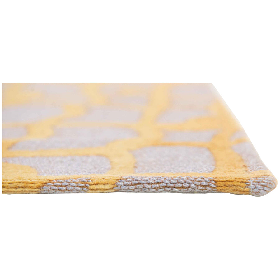 Louis de Poortere Mad Men Dedalo 9205 Yellow Scarab Rug