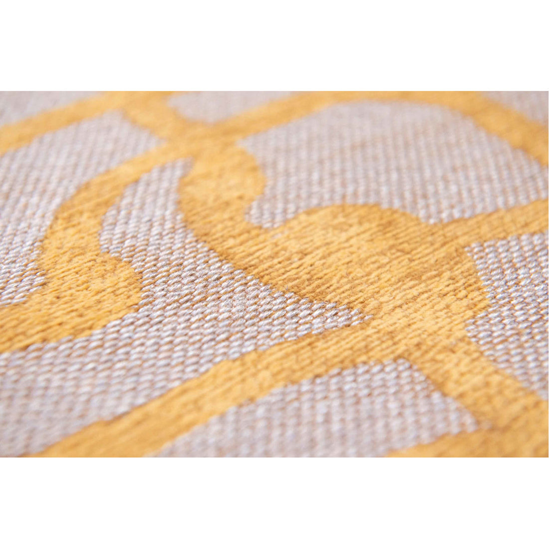 Louis de Poortere Mad Men Dedalo 9205 Yellow Scarab Rug