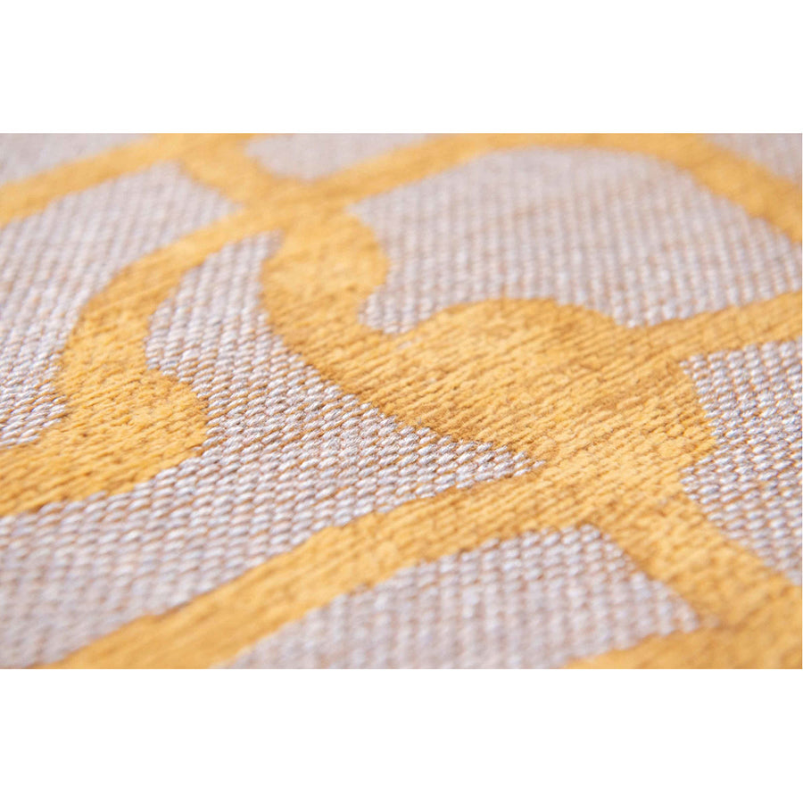 Louis de Poortere Mad Men Dedalo 9205 Yellow Scarab Rug