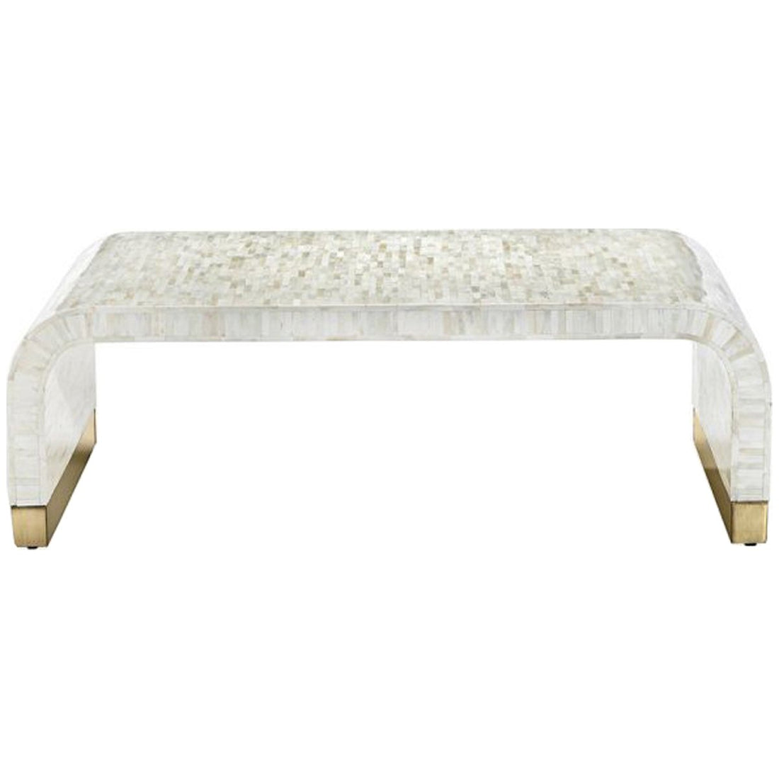 Interlude Home Beacon Cocktail Table - Cream