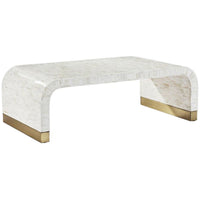 Interlude Home Beacon Cocktail Table - Cream