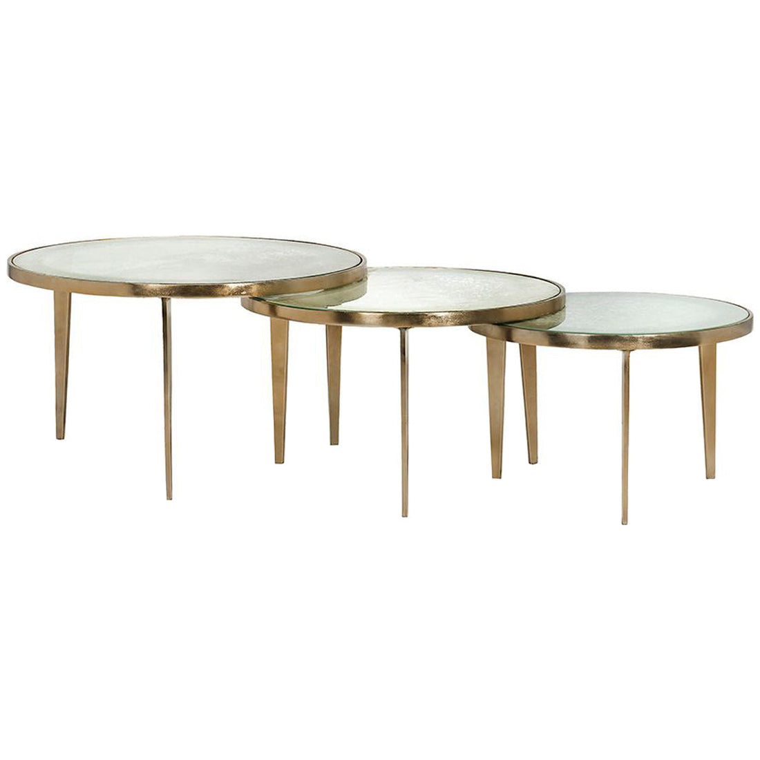 Interlude Home Jan Circular Bunching Tables