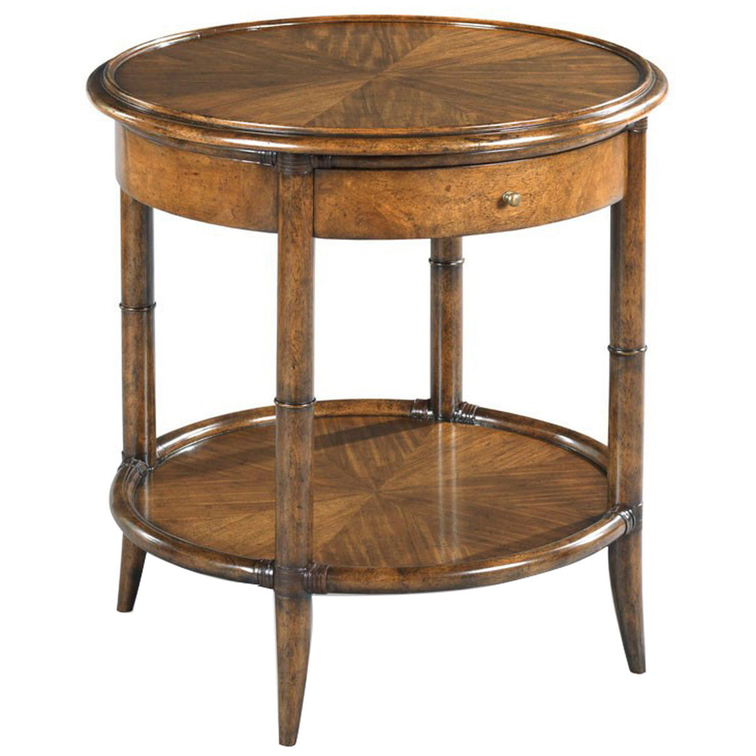 Woodbridge Furniture Hazelnut Linwood Side Table