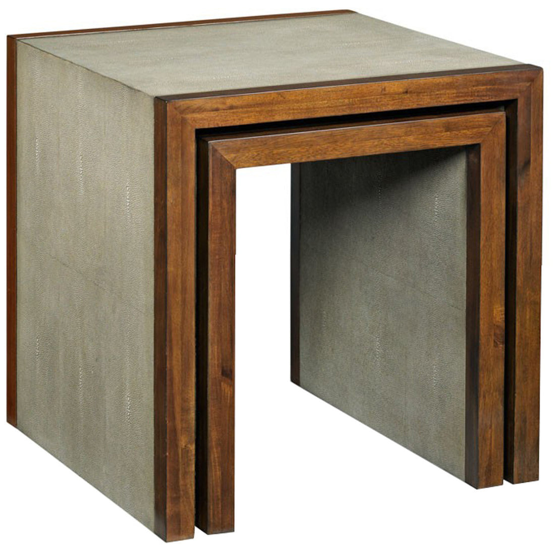 Woodbridge Furniture Savoye Shagreen Nest Of Tables