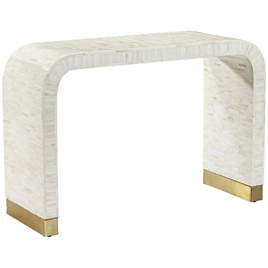 Interlude Home Beacon Console Table - Cream