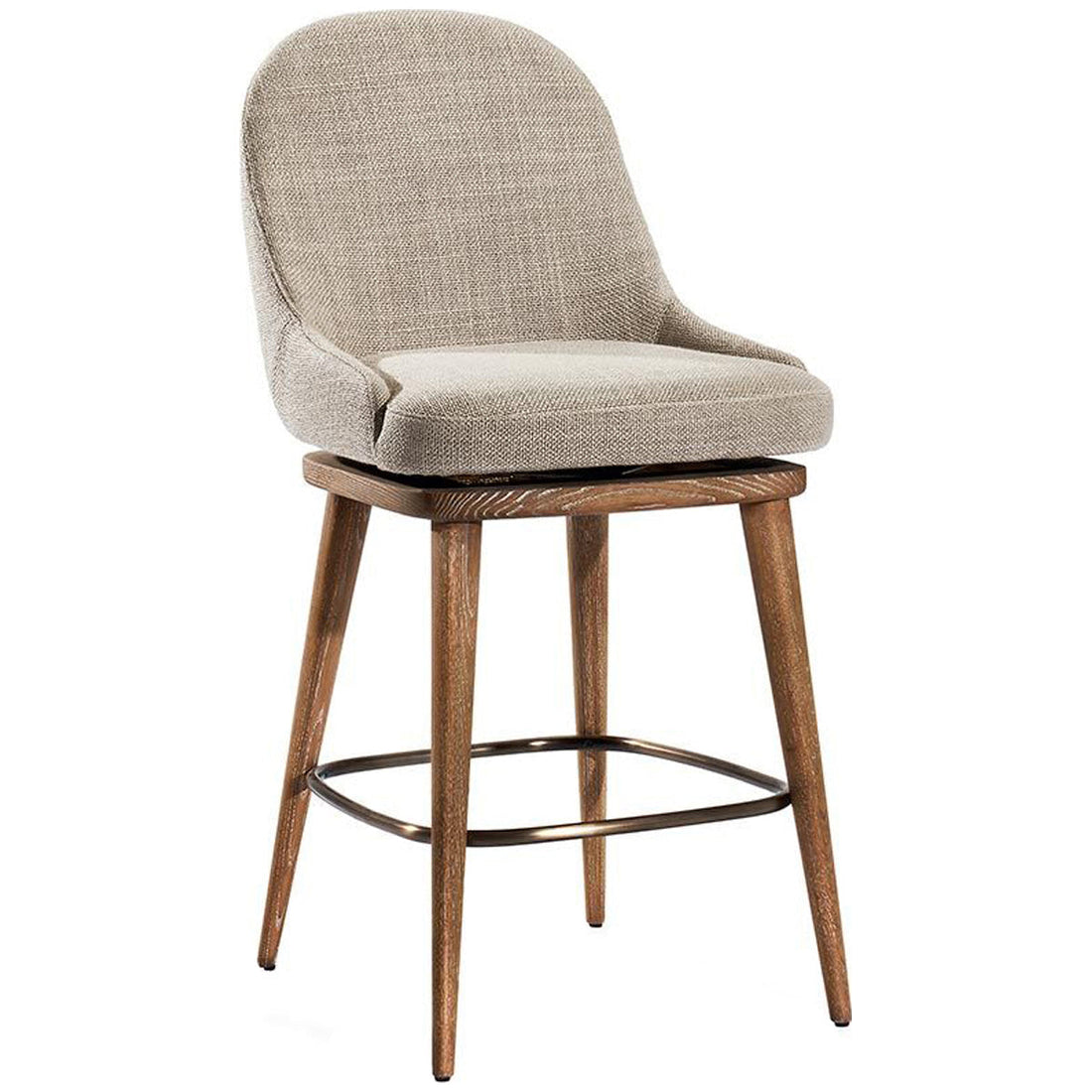 Interlude Home Harper Swivel Counter Stool