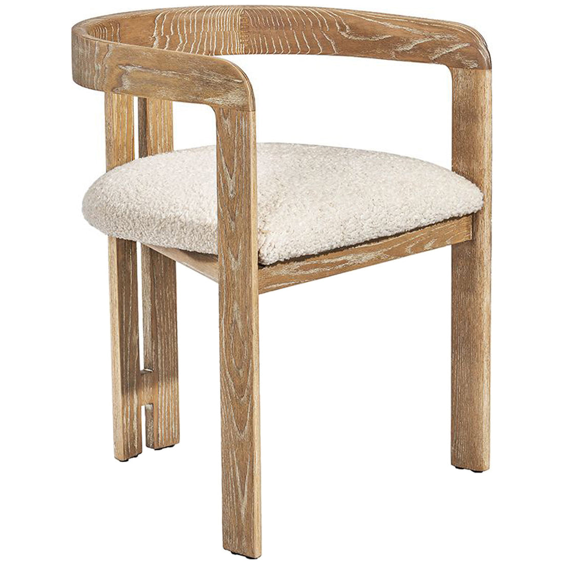 Interlude Home Burke Dining Chair - Shearling