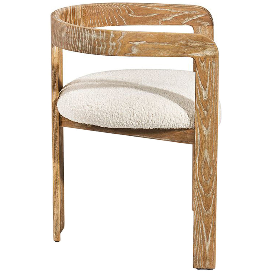 Interlude Home Burke Dining Chair - Shearling