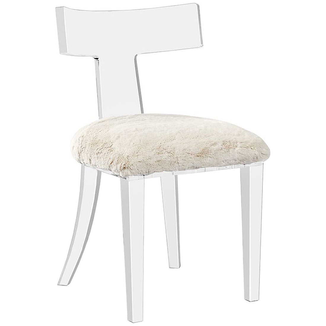 Interlude Home Tristan Chair - Ivory