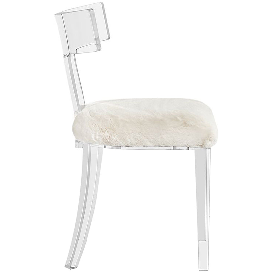 Interlude Home Tristan Chair - Ivory