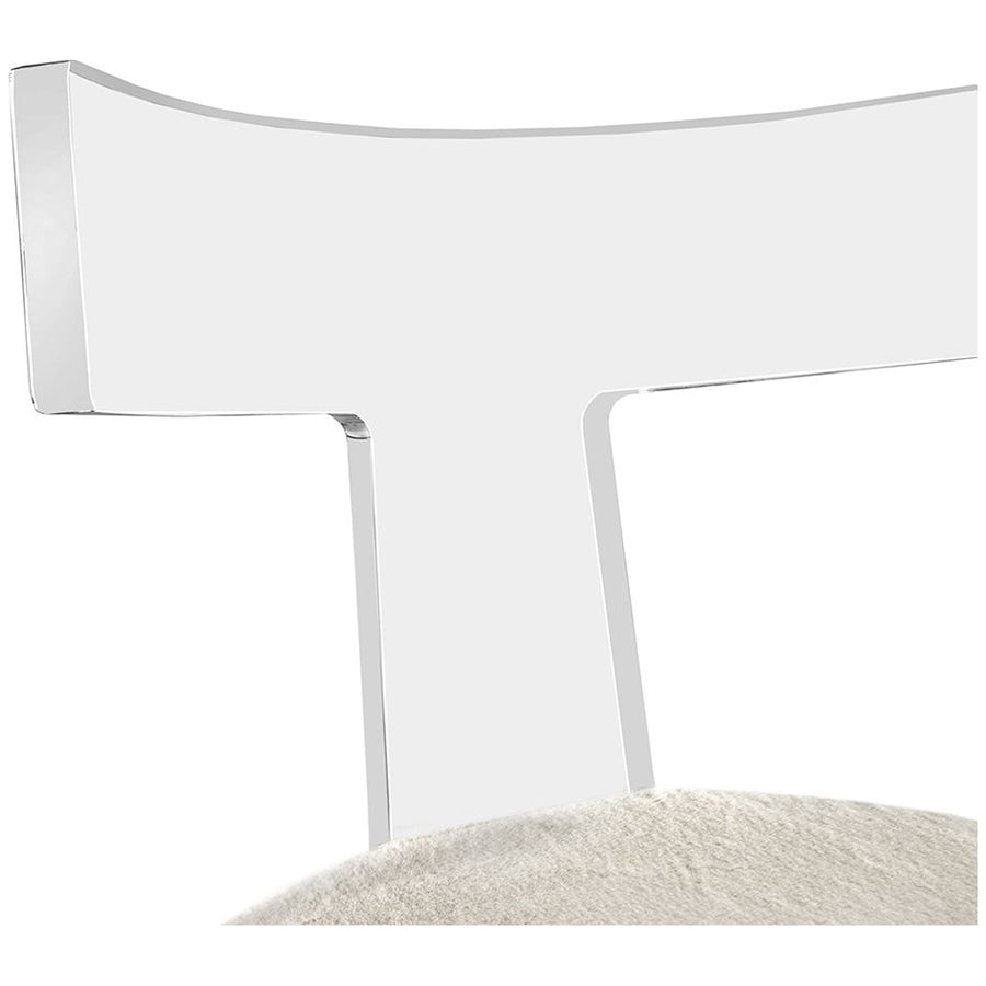 Interlude Home Tristan Chair - Ivory