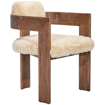 Interlude Home Jonah Dining Chair - Almond