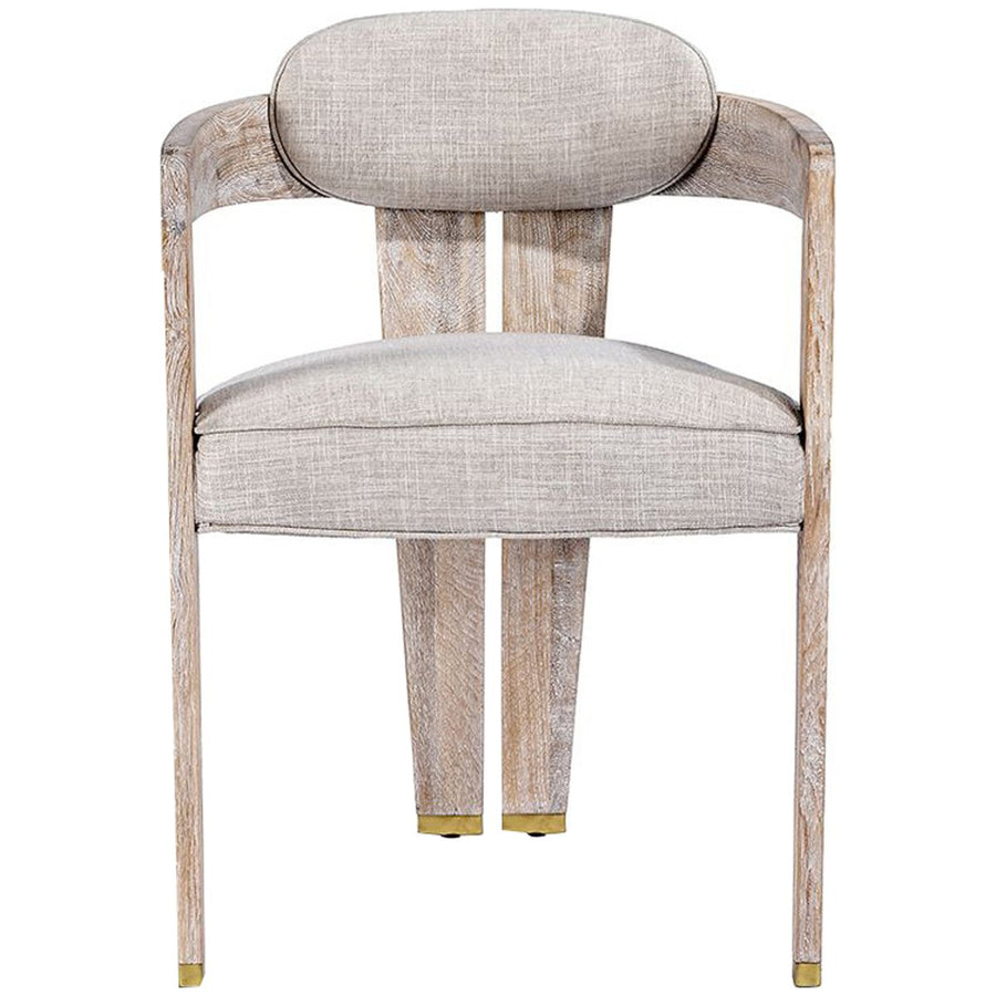 Interlude Home Maryl II Linen Dining Chair