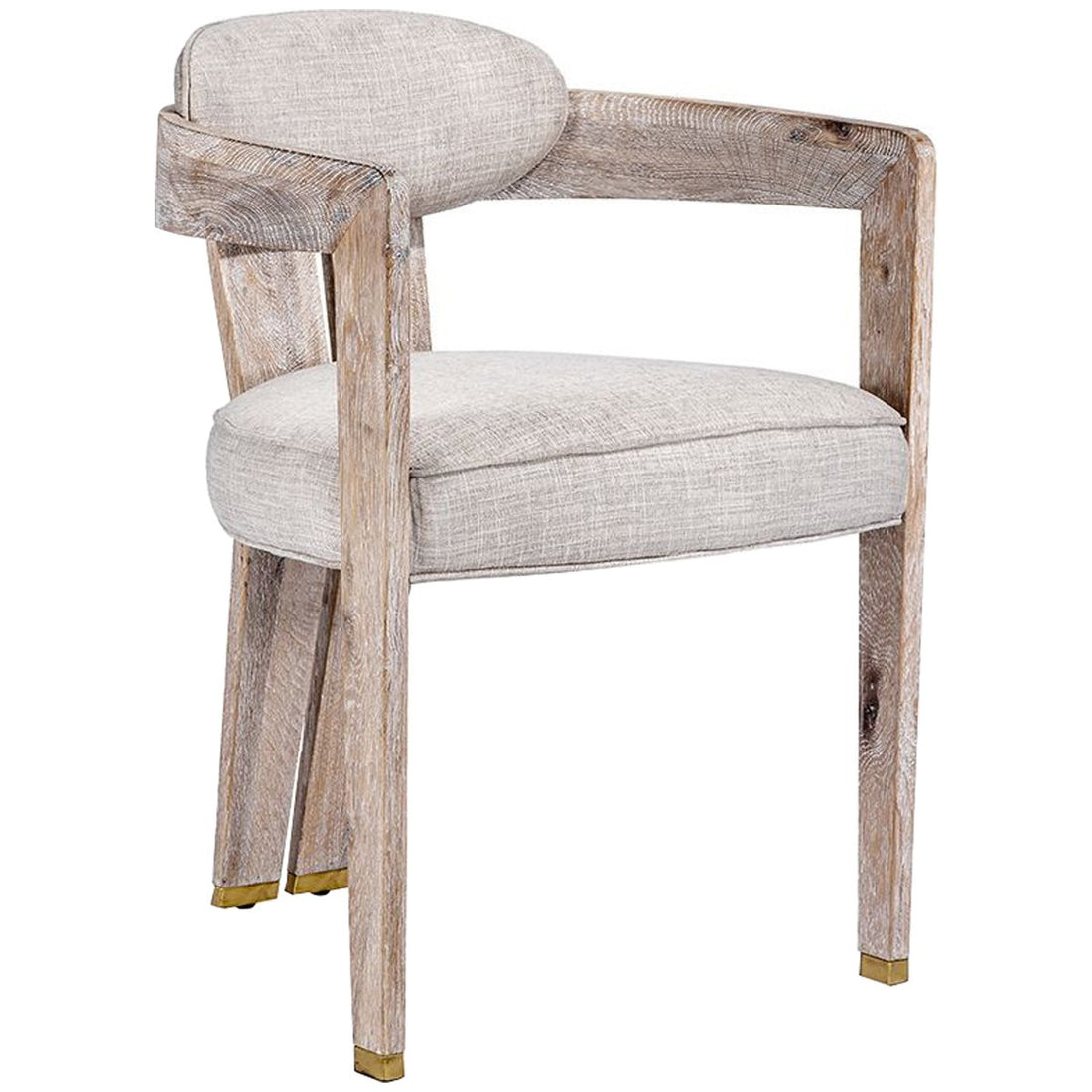 Interlude Home Maryl II Linen Dining Chair