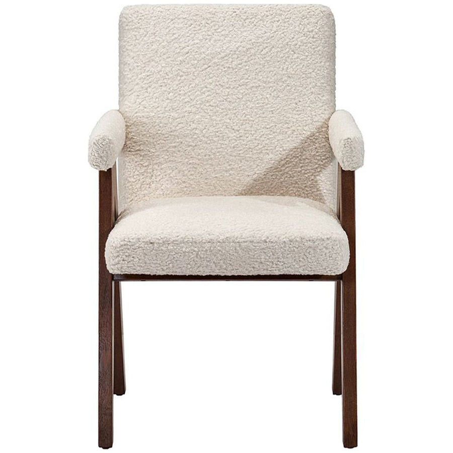 Interlude Home Julian Arm Chair - Boucle