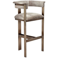 Interlude Home Darcy Hide Bar Stool