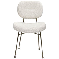 Interlude Home Abner Chair - Faux Shearling