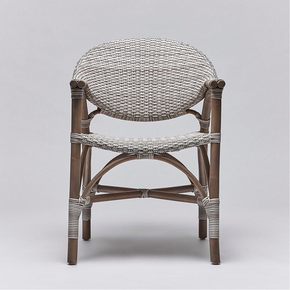 Interlude Home Vero Arm Chair - Grey