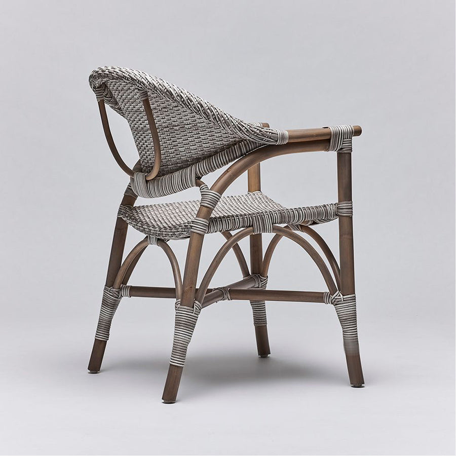 Interlude Home Vero Arm Chair - Grey