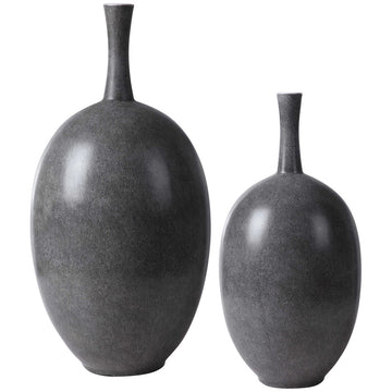 Uttermost Riordan Modern Vases, 2-Piece Set