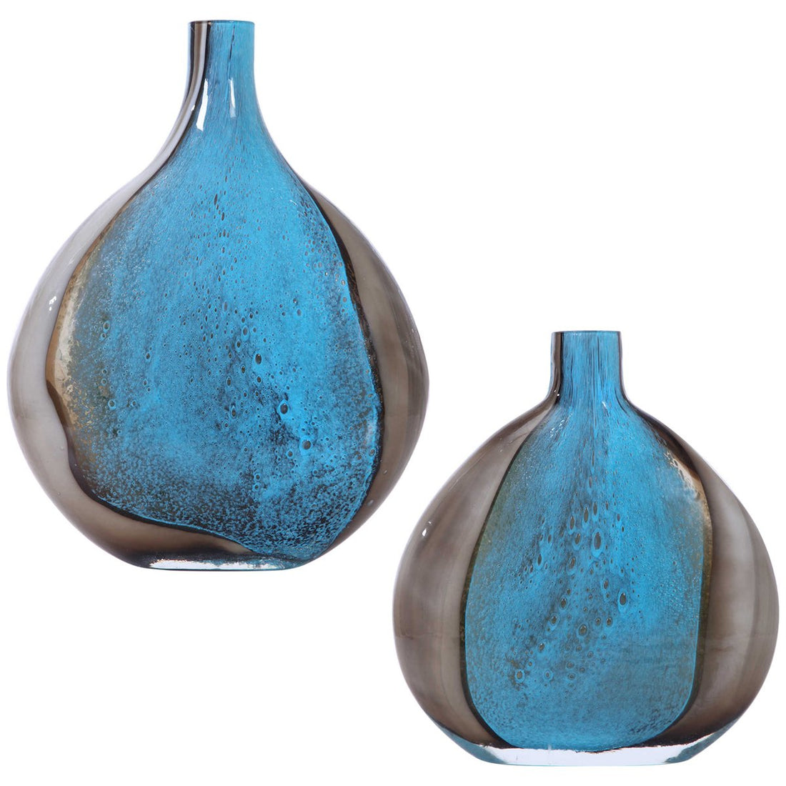 Uttermost Adrie Art Glass Vases, 2-Piece Set