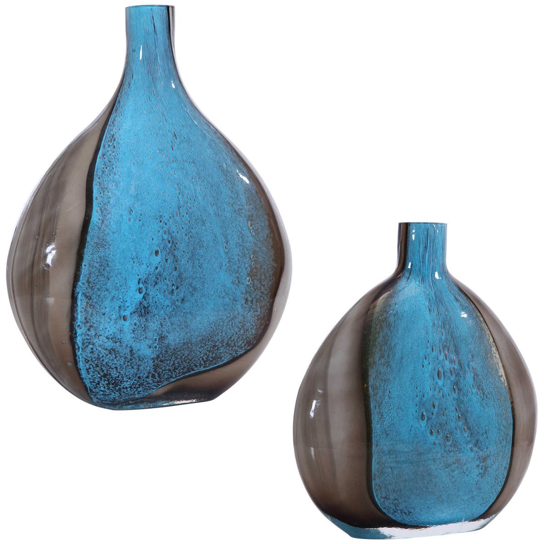 Uttermost Adrie Art Glass Vases, 2-Piece Set