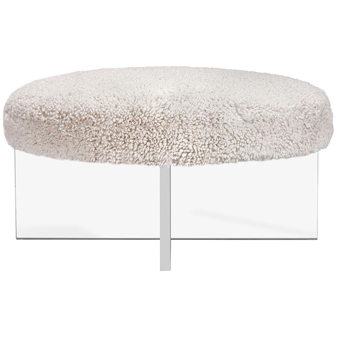 Interlude Home Jules Ottoman - Winter