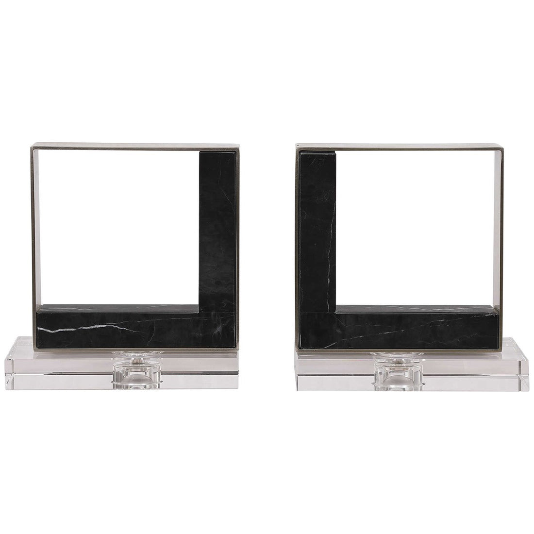 Uttermost Tilman Modern Marble Bookends, Set of 2