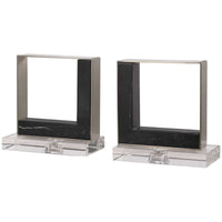 Uttermost Tilman Modern Marble Bookends, Set of 2