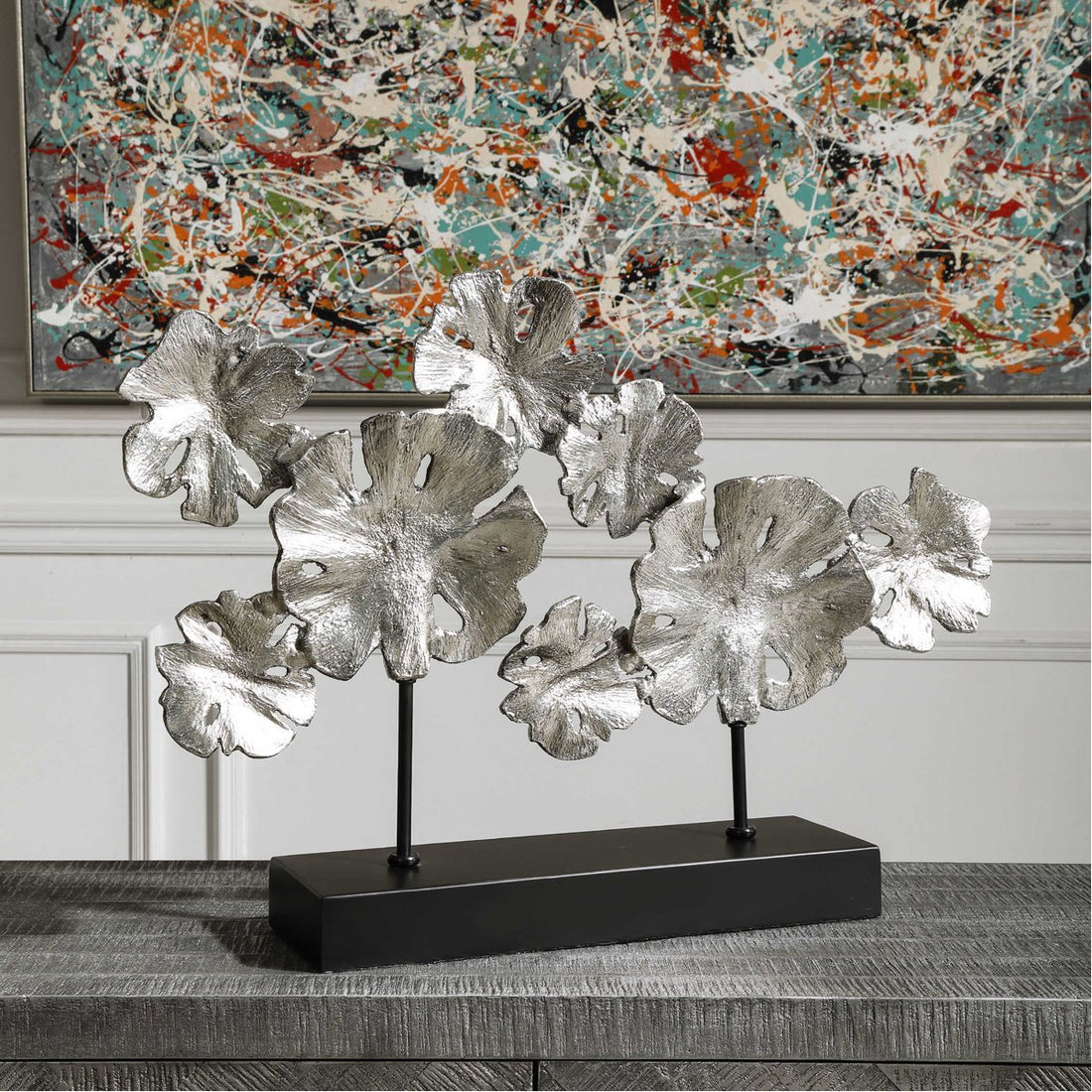 Uttermost Contemporary Lotus Sculpture