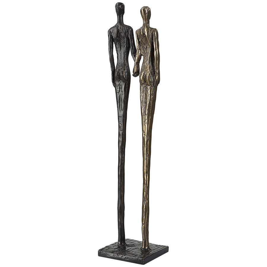 Uttermost Two's Company Cast Iron Sculpture