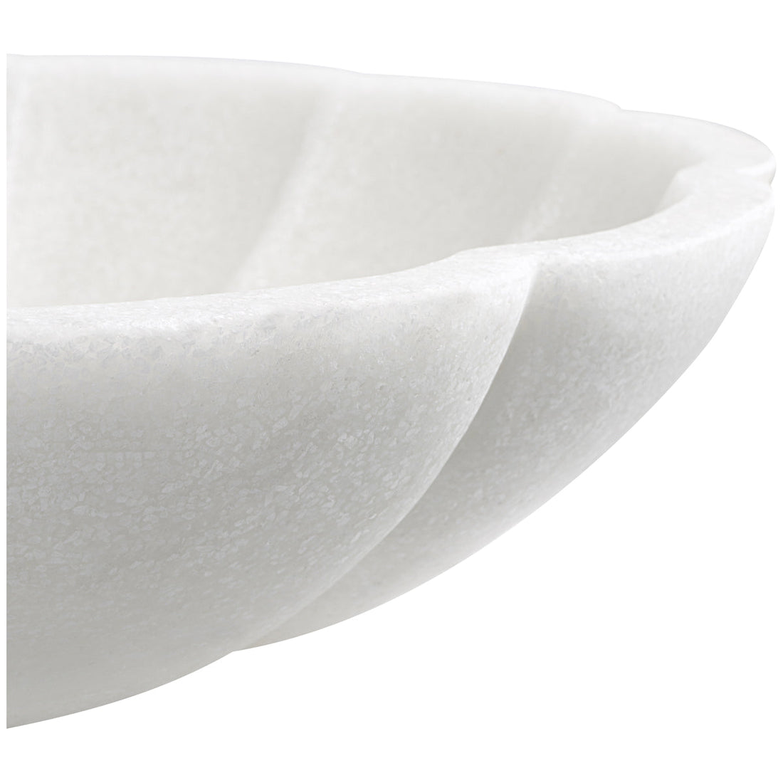 Uttermost Petal Ivory Ricestone Bowl