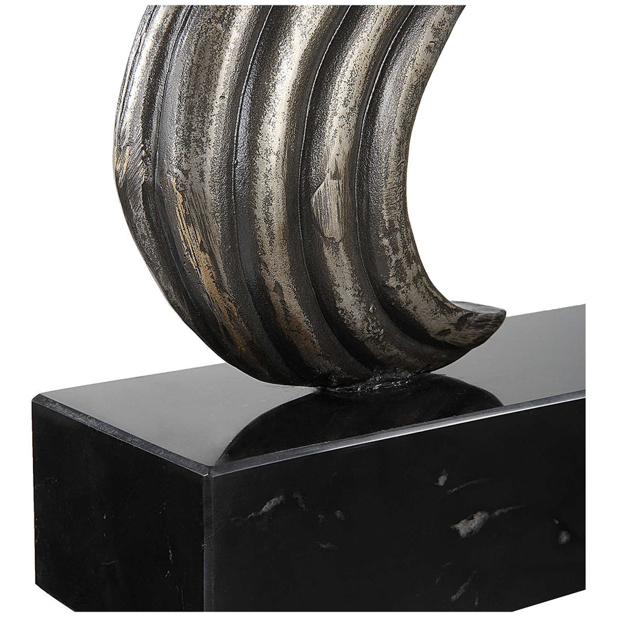 Uttermost Take The Lead Ram Sculpture