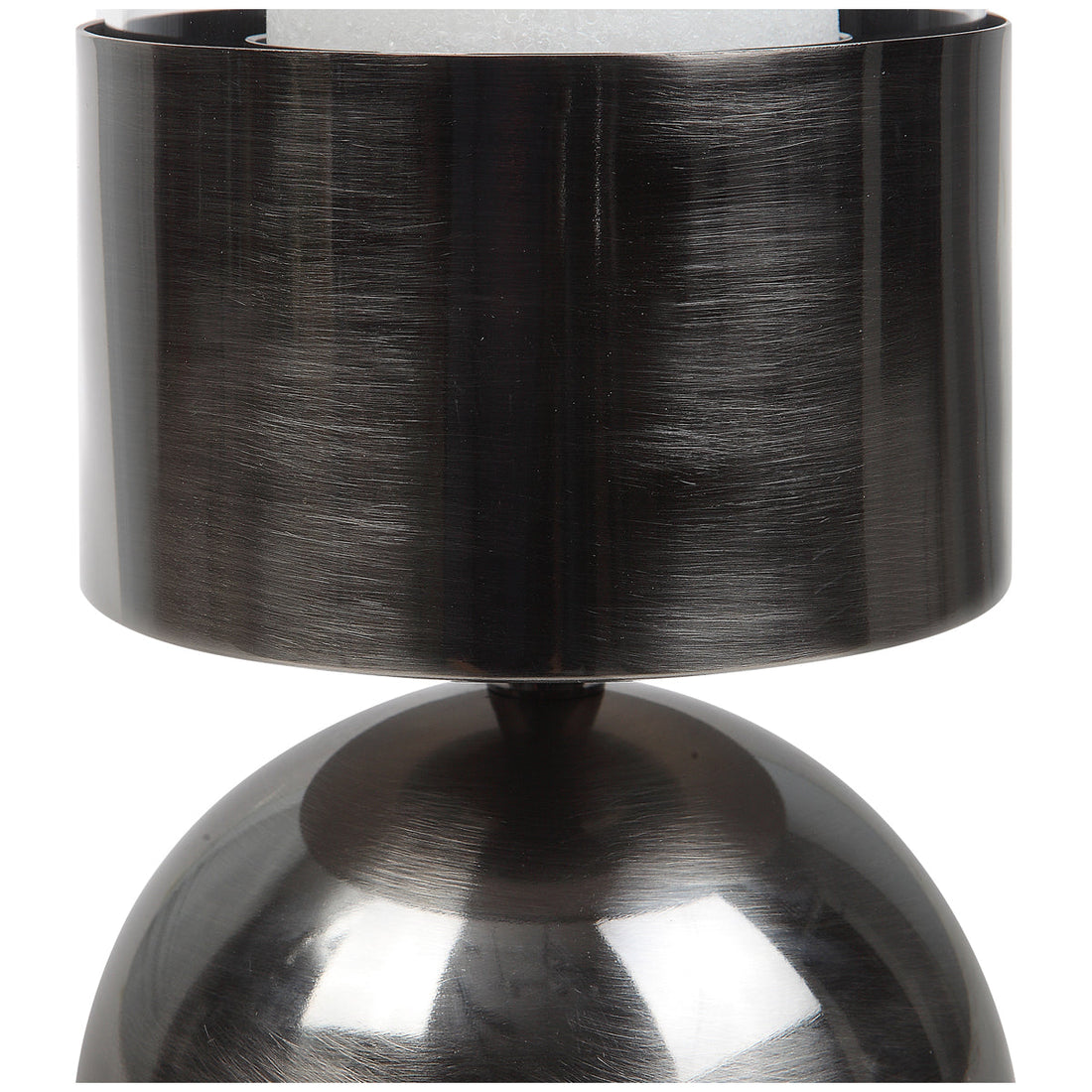 Uttermost Tilston Gunmetal Candleholders, 2-Piece Set