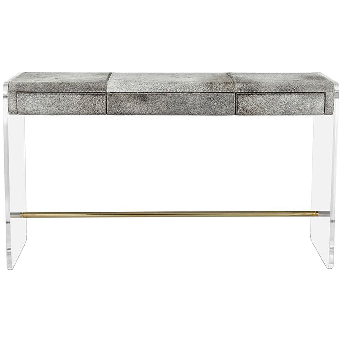 Interlude Home Cora Hide Desk