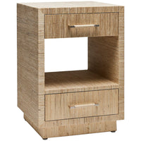 Interlude Home Taylor Small Bedside Chest - Natural