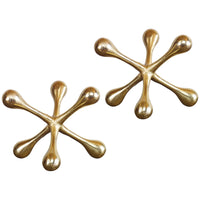 Uttermost Harlan Brass Objects, Set of 2