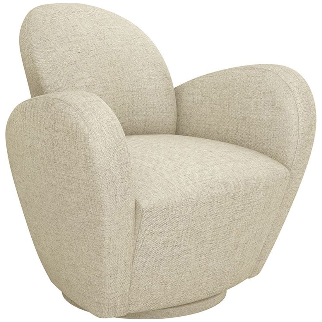 Interlude Home Miami Swivel Chair