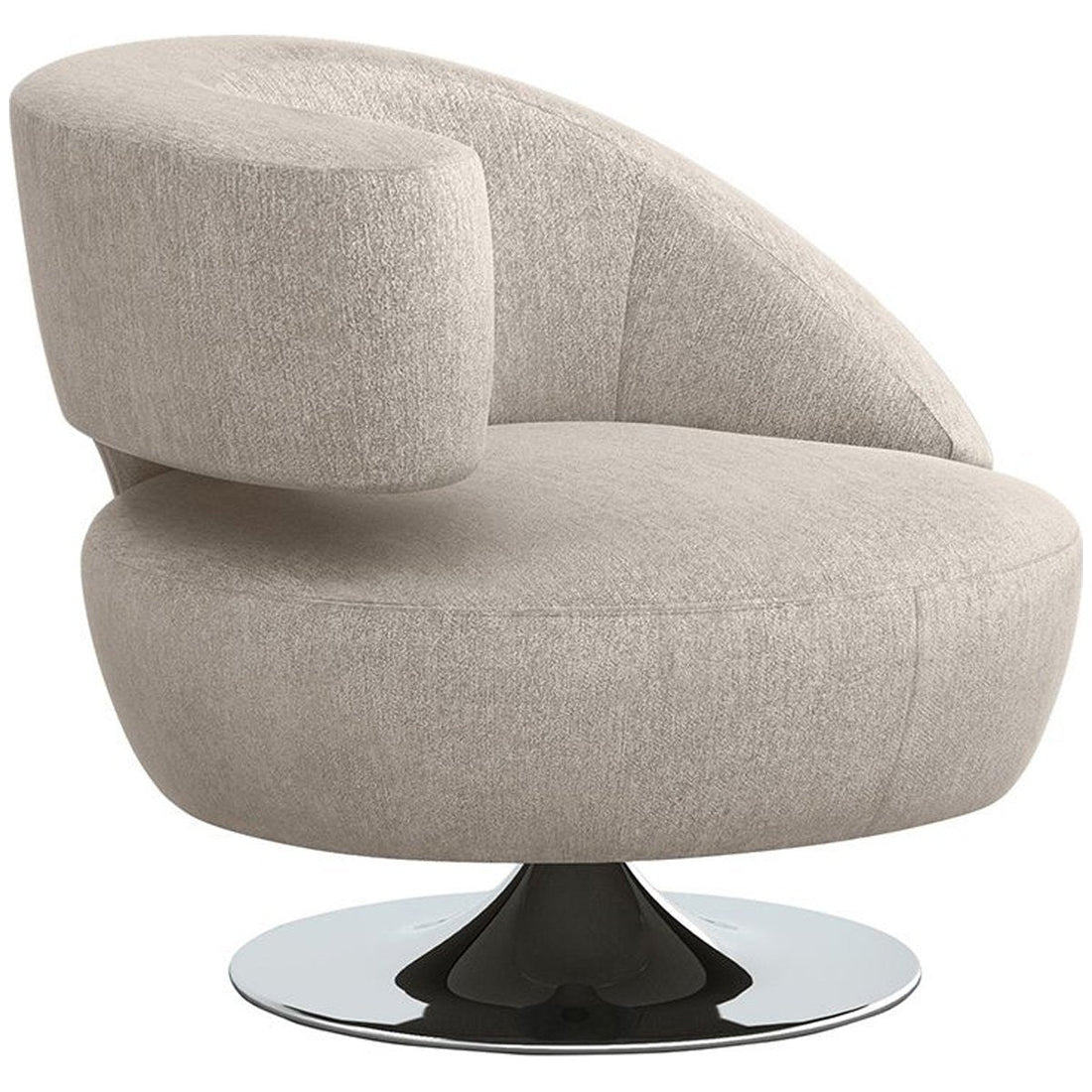 Interlude Home Isabella Swivel Chair