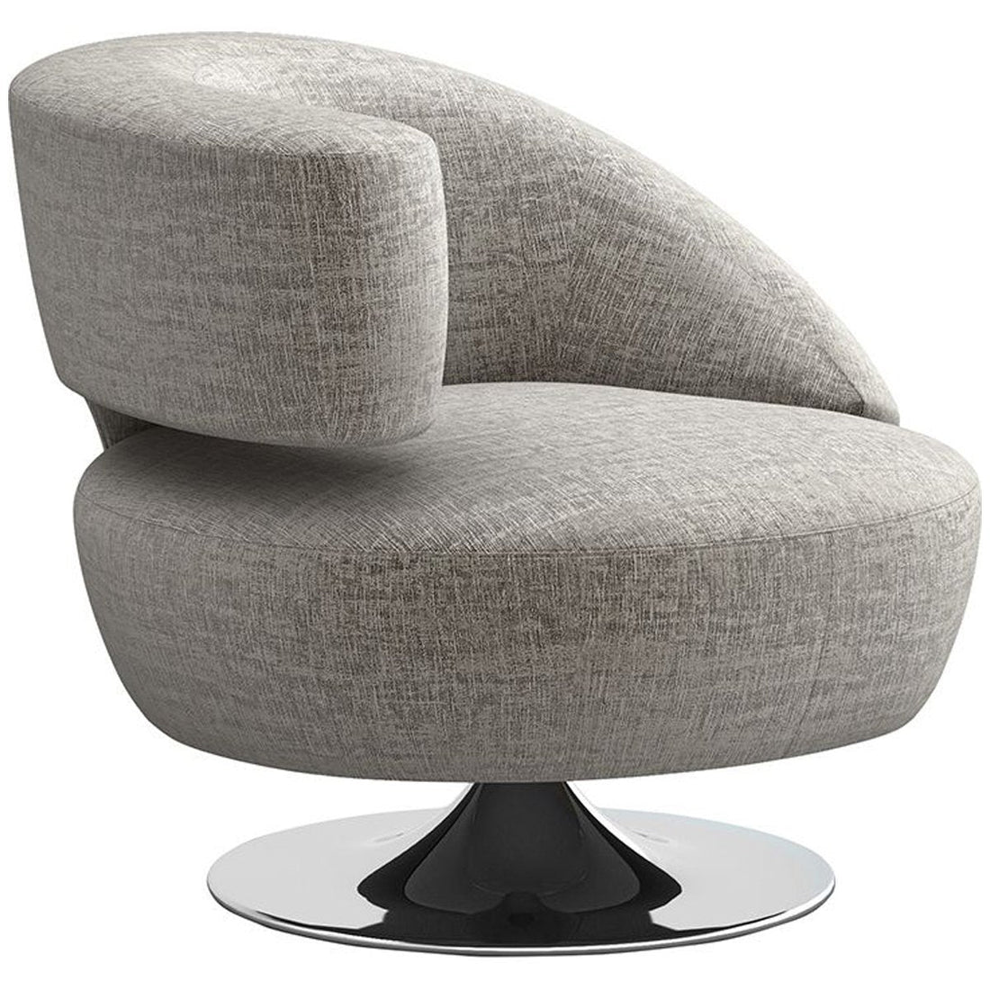 Interlude Home Isabella Swivel Chair