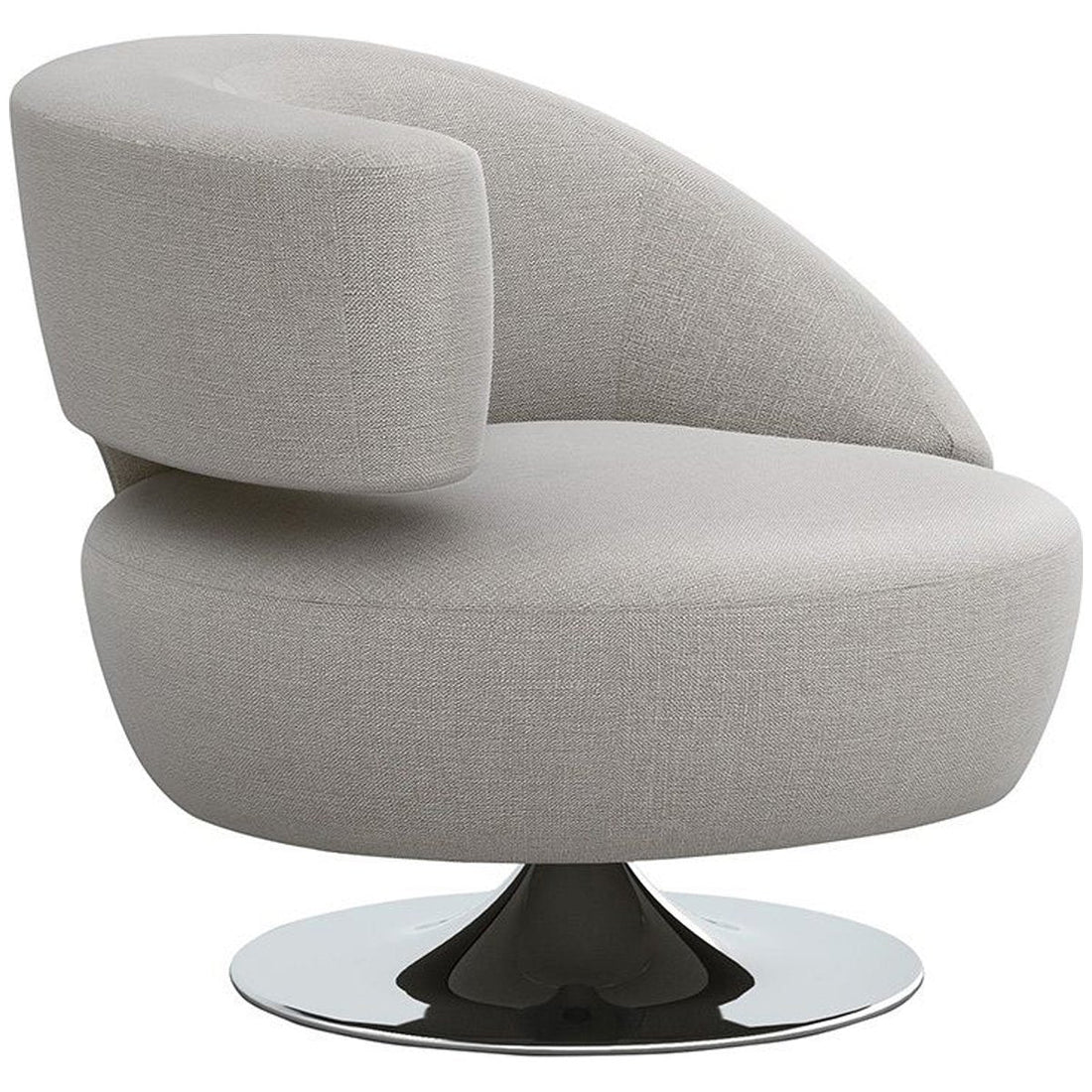 Interlude Home Isabella Swivel Chair