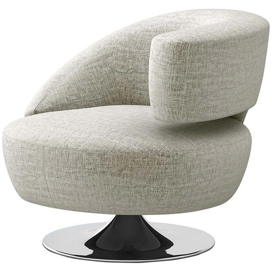 Interlude Home Isabella Swivel Chair