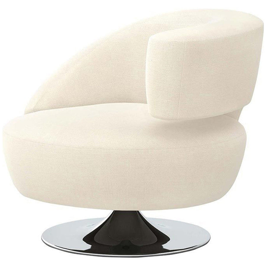 Interlude Home Isabella Swivel Chair