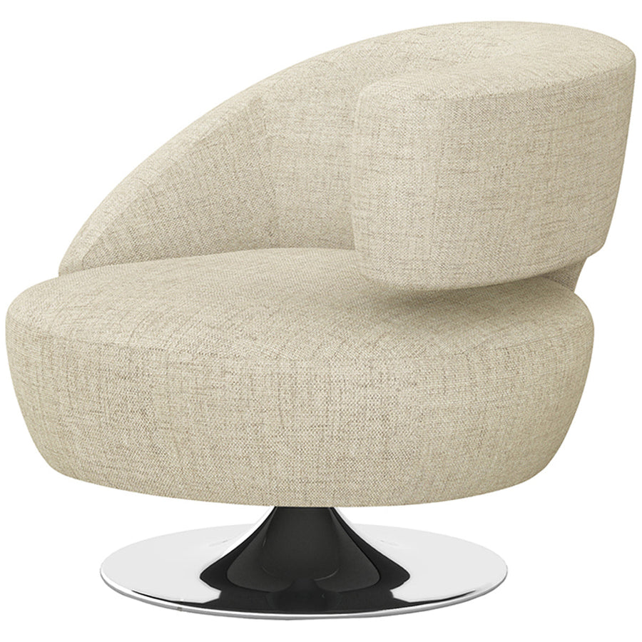 Interlude Home Isabella Swivel Chair