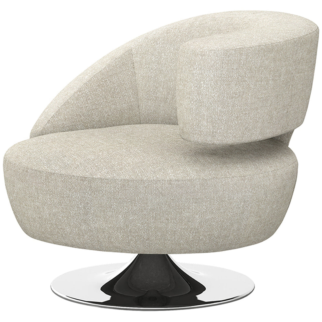 Interlude Home Isabella Swivel Chair