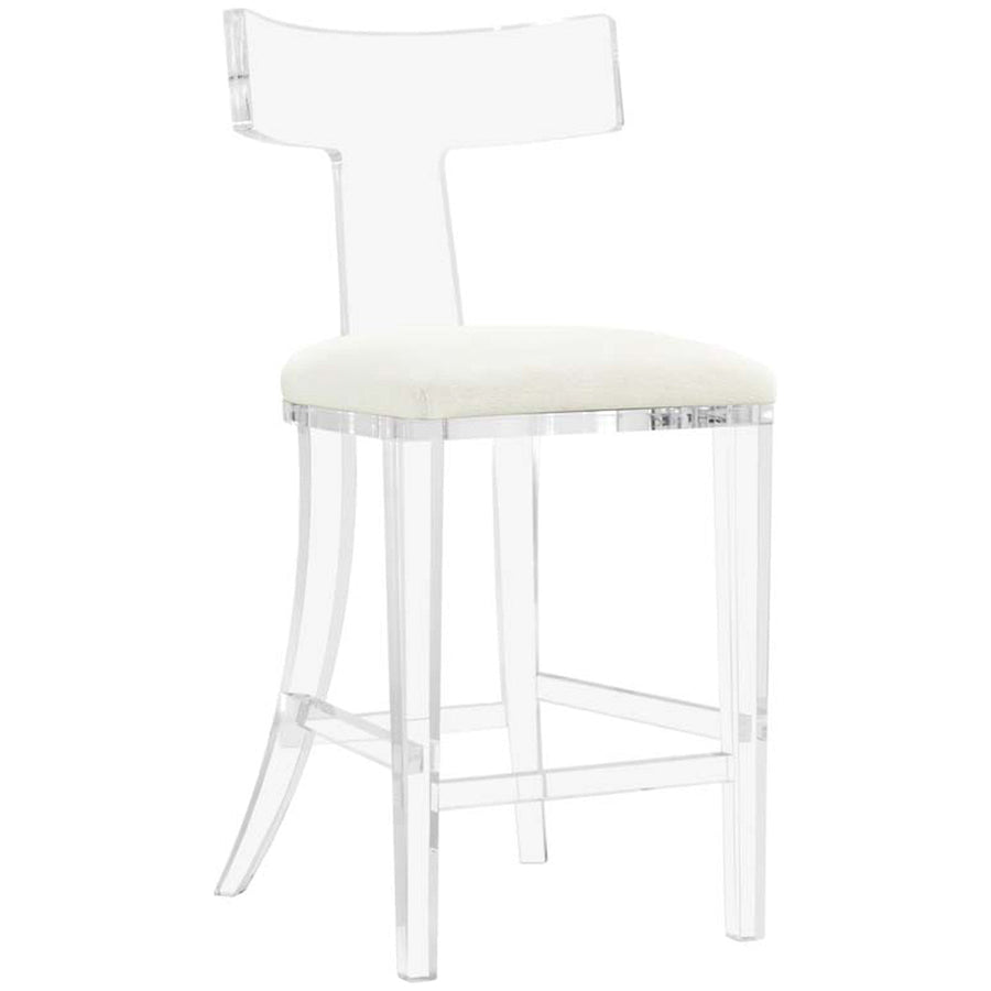 Interlude Home Tristan Acrylic Counter Stool