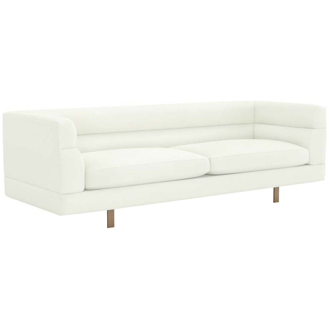 Interlude Home Ornette Sofa - Shell